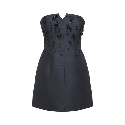 tailoring off shoulder dress-image-2