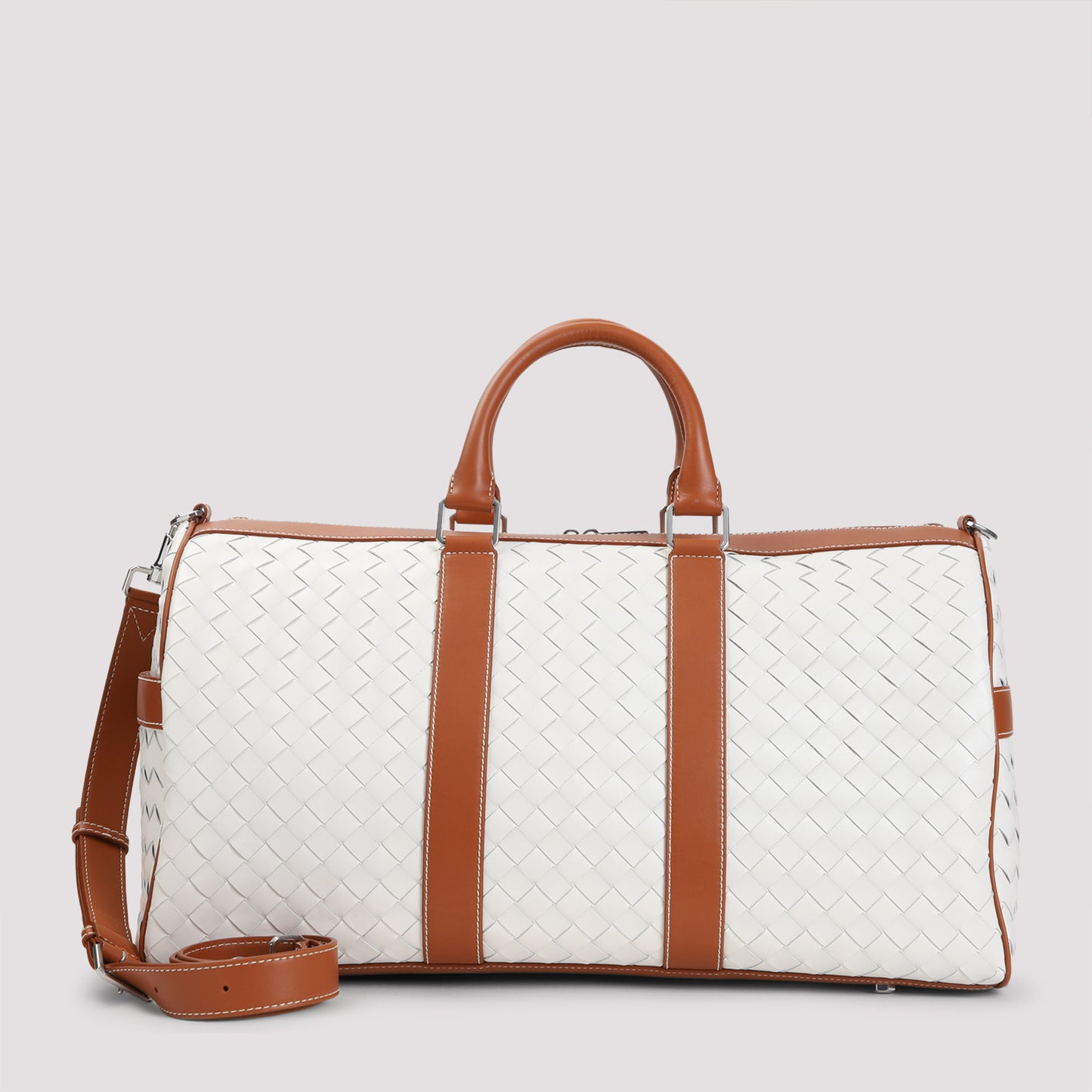 medium classic intrecciato duffle bag-image-1