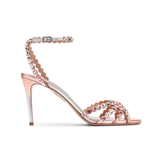 Pink Flamingo Leather Tequila 85 Sandal