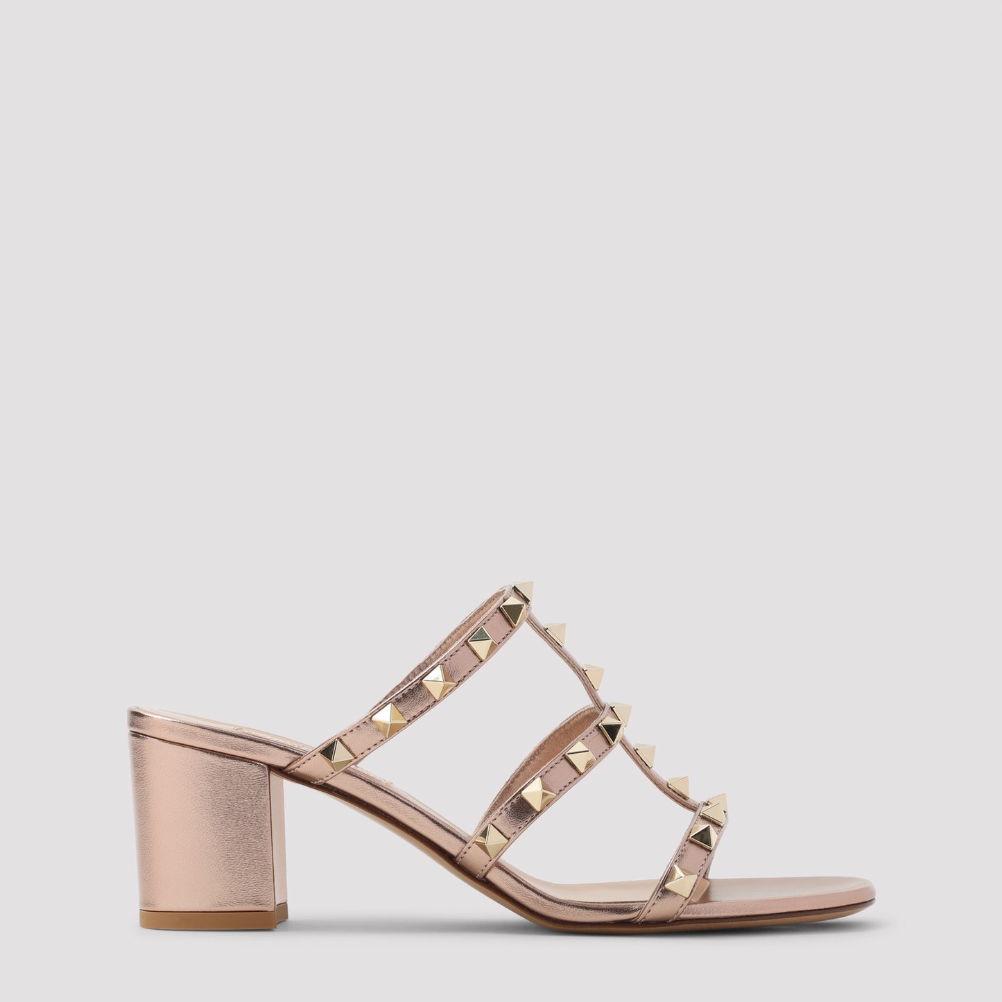 Rose Cannelle Sheep Skin Slide Sandals