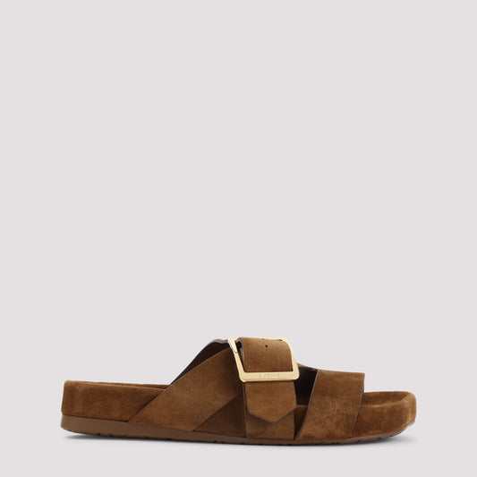 ease bucle slide sandals-image-1