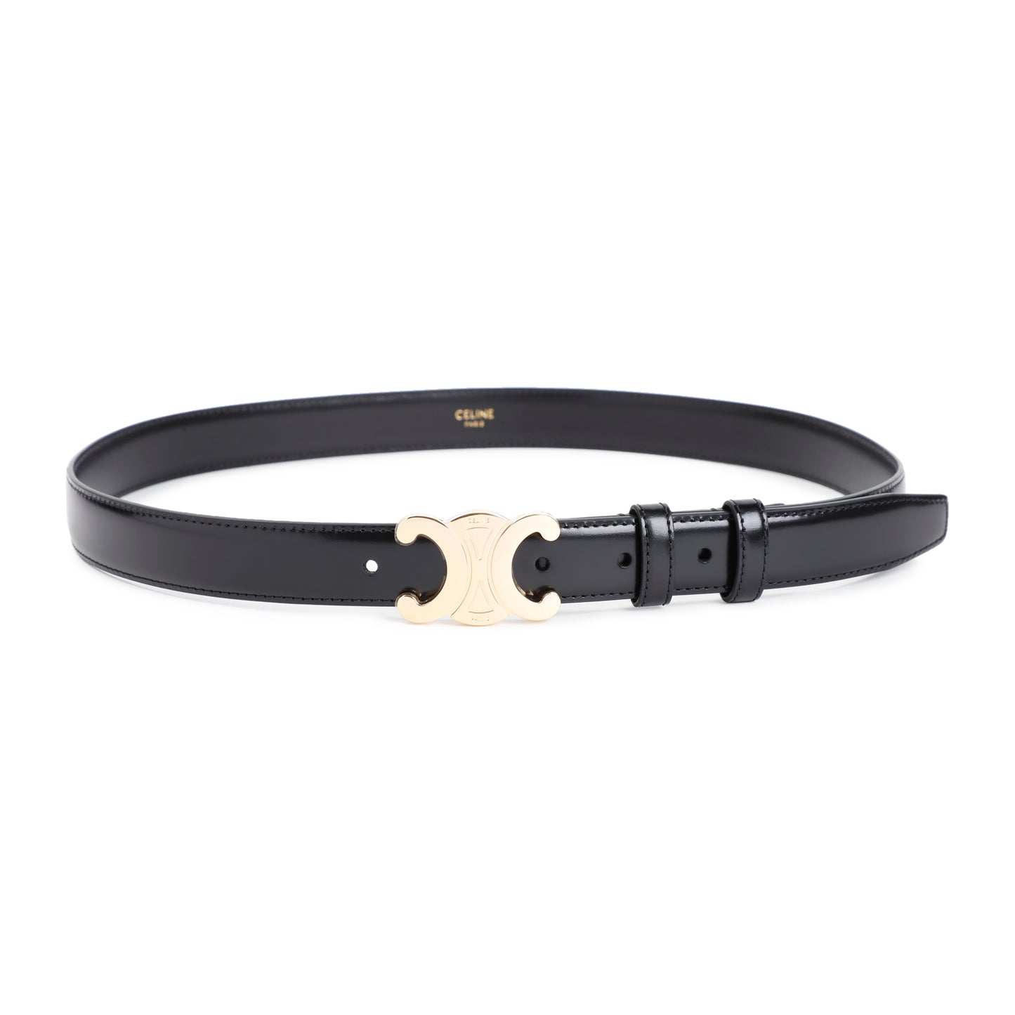 triomphe leather belt-image-2