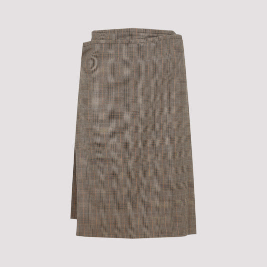 kilt midi skirt-image-1