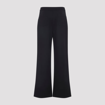 Black Wool Pants