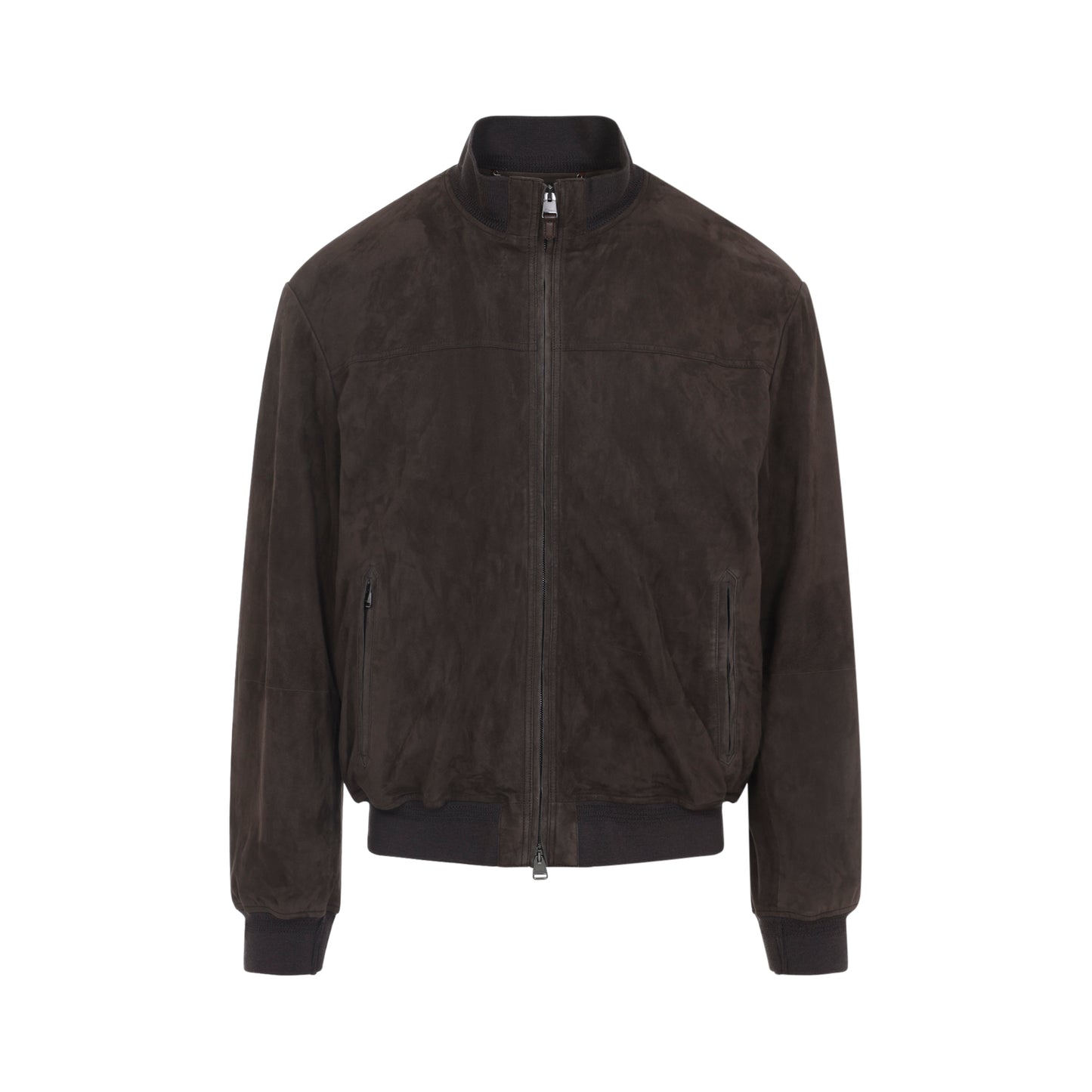 goat leather bomber jacket-image-2