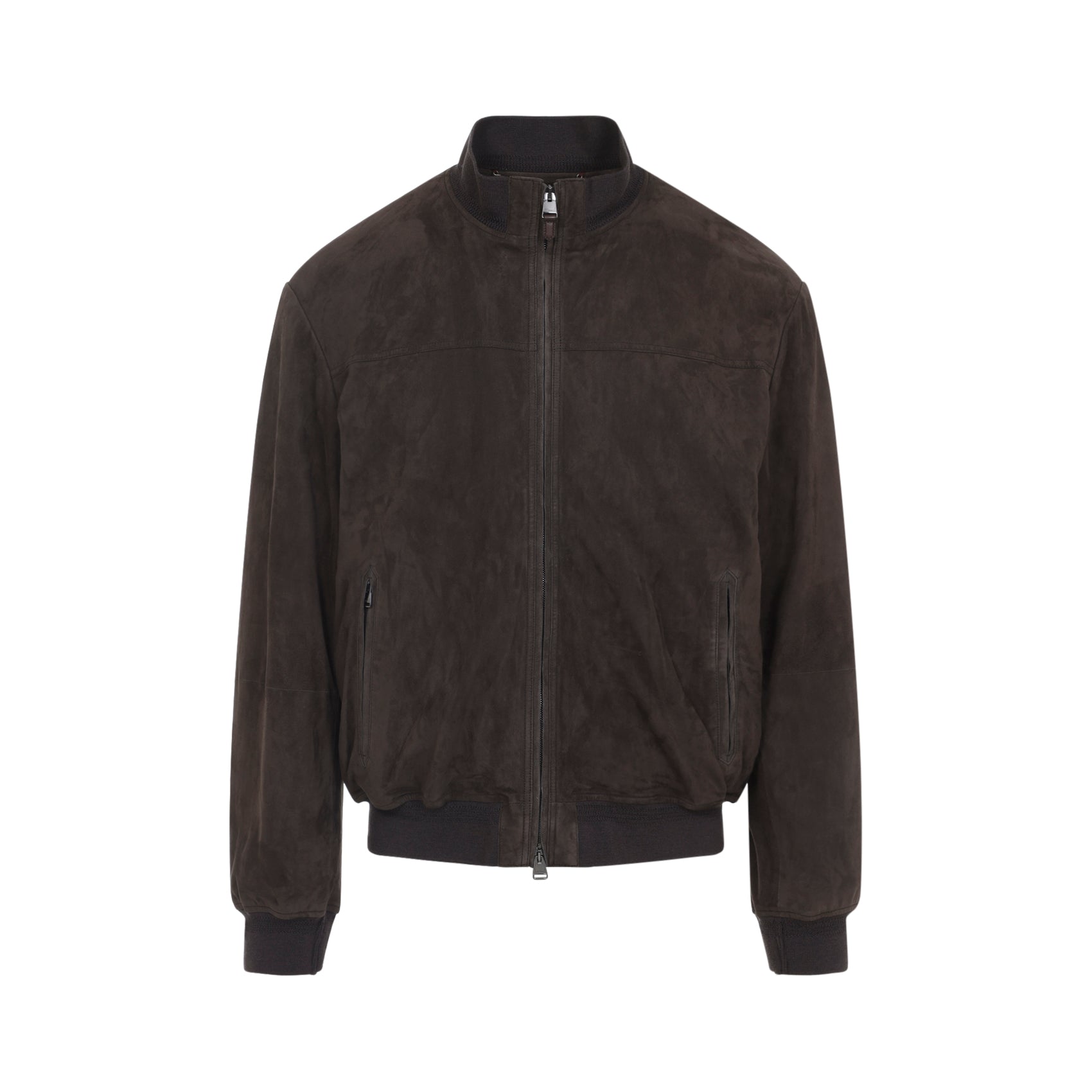 goat leather bomber jacket-image-2