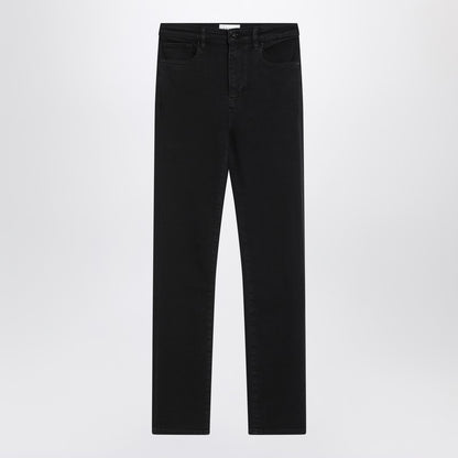 Black Straight-leg Jeans The Pencil