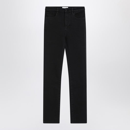 Black Straight-leg Jeans The Pencil