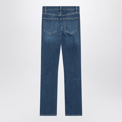 Blue Straight-leg Jeans The Pencil