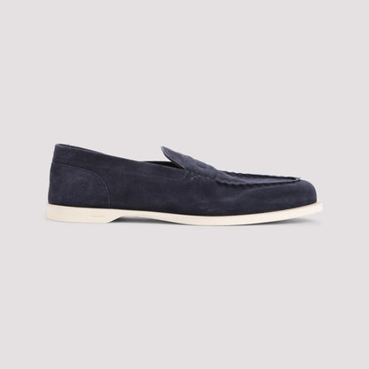 pace suede oval flexi loafers-image-3