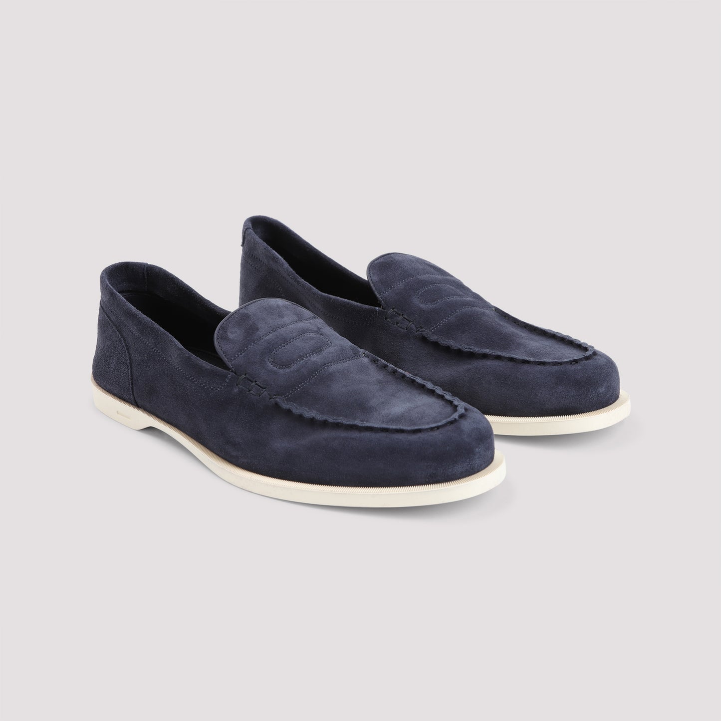 pace suede oval flexi loafers-image-5