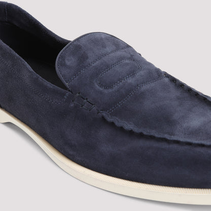 pace suede oval flexi loafers-image-6