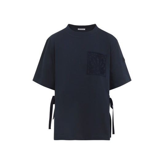 Blue SS Cotton T-shirt