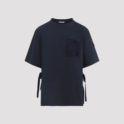 Blue SS Cotton T-shirt