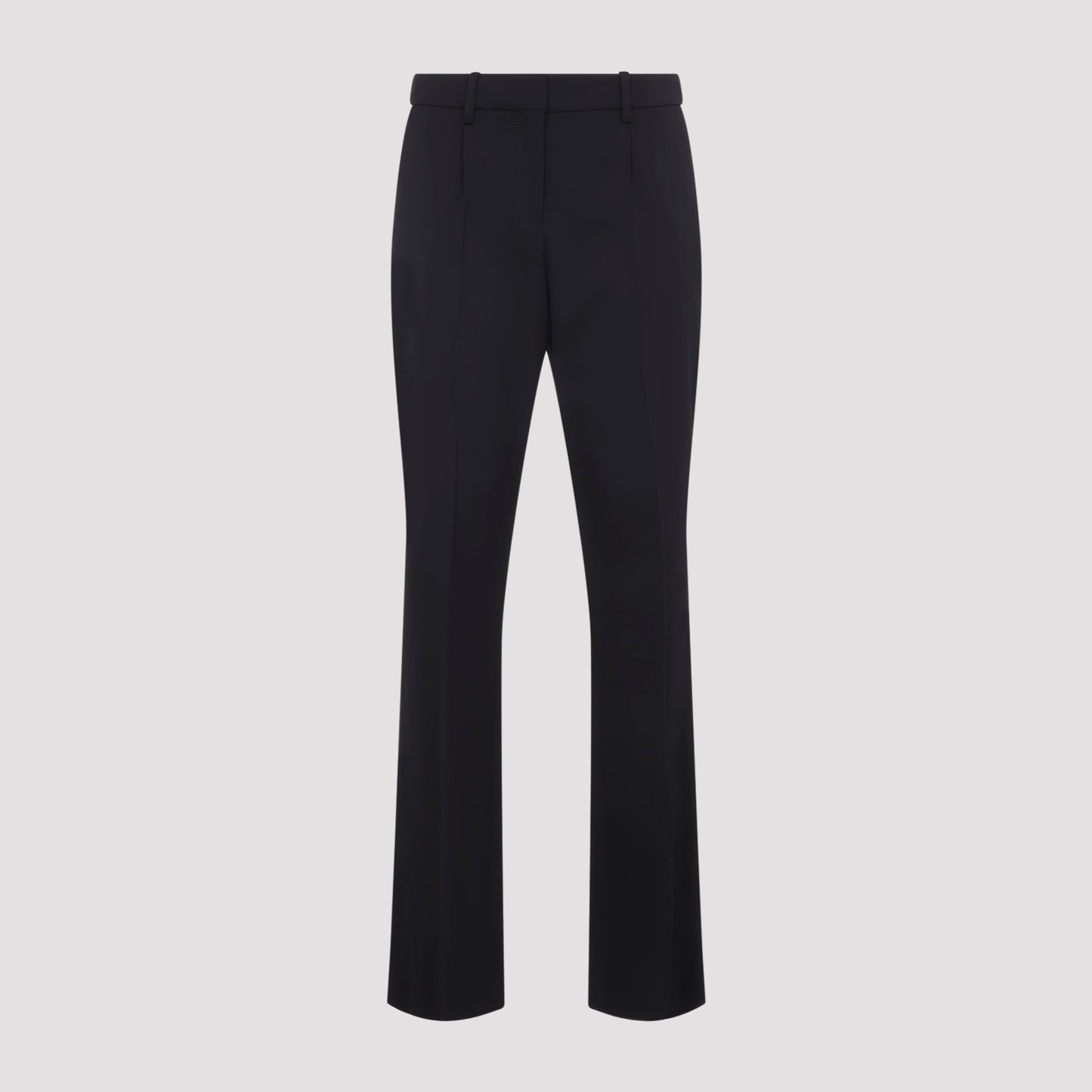 Black Tailored Wool Pants