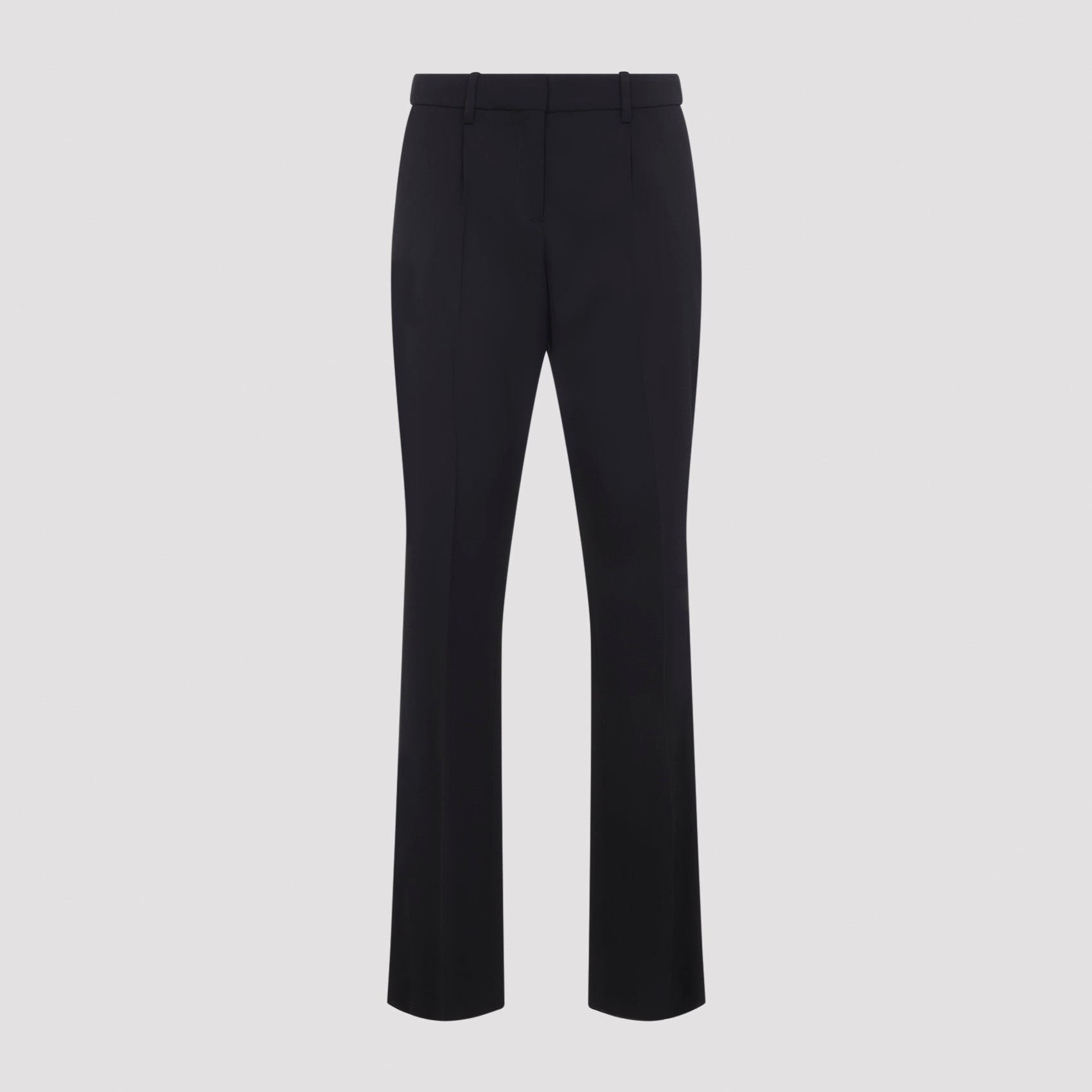 Black Tailored Wool Pants