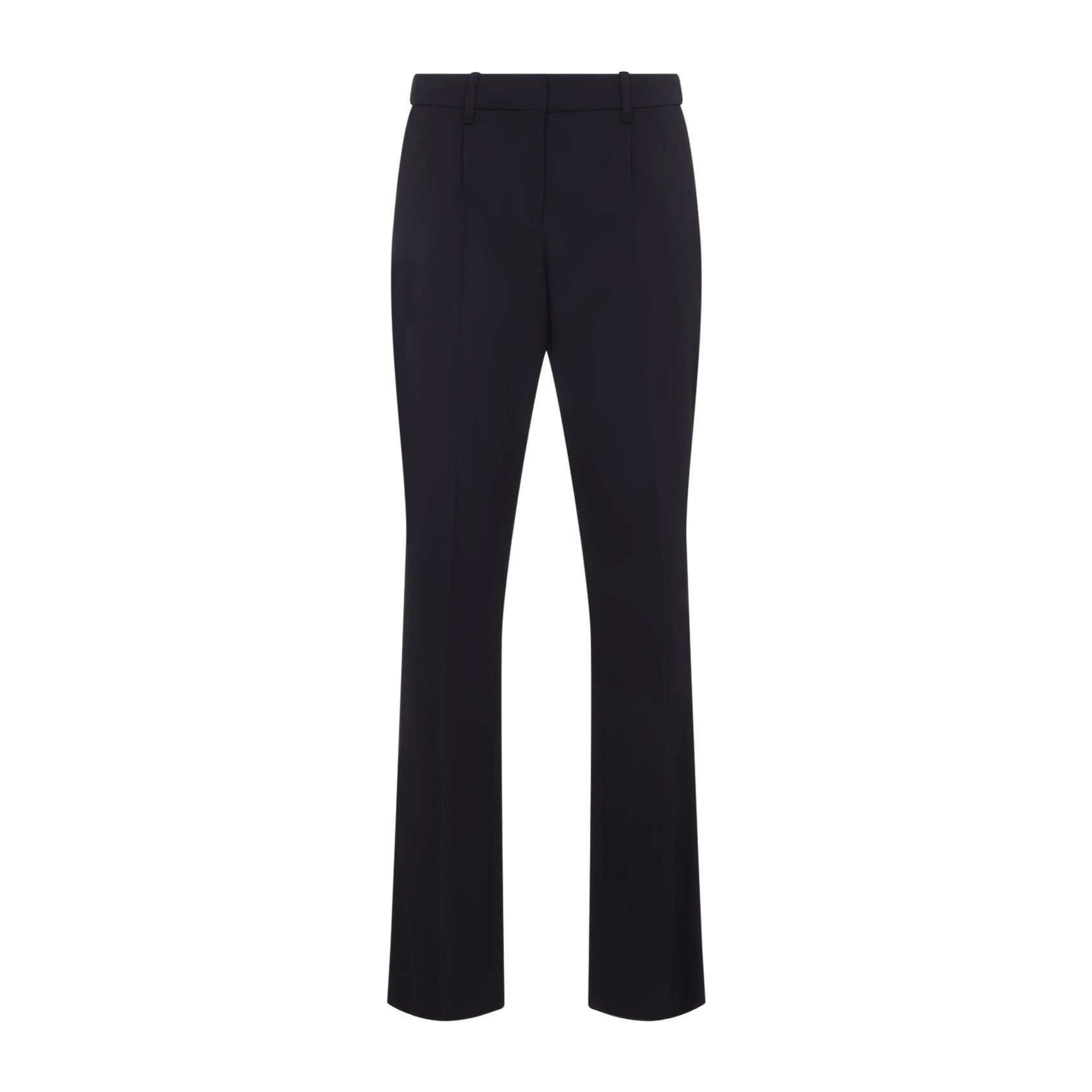 Black Tailored Wool Pants