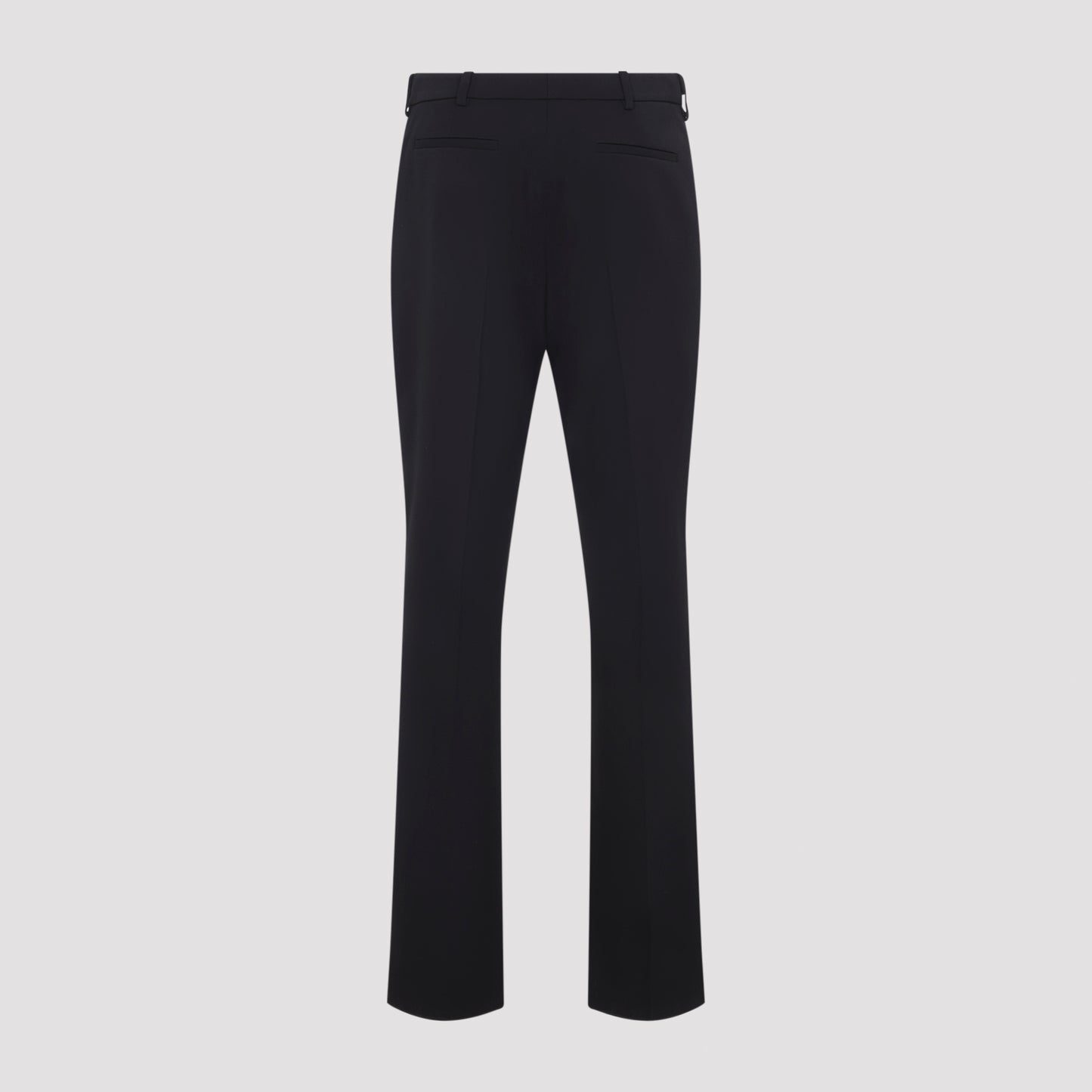 Black Tailored Wool Pants