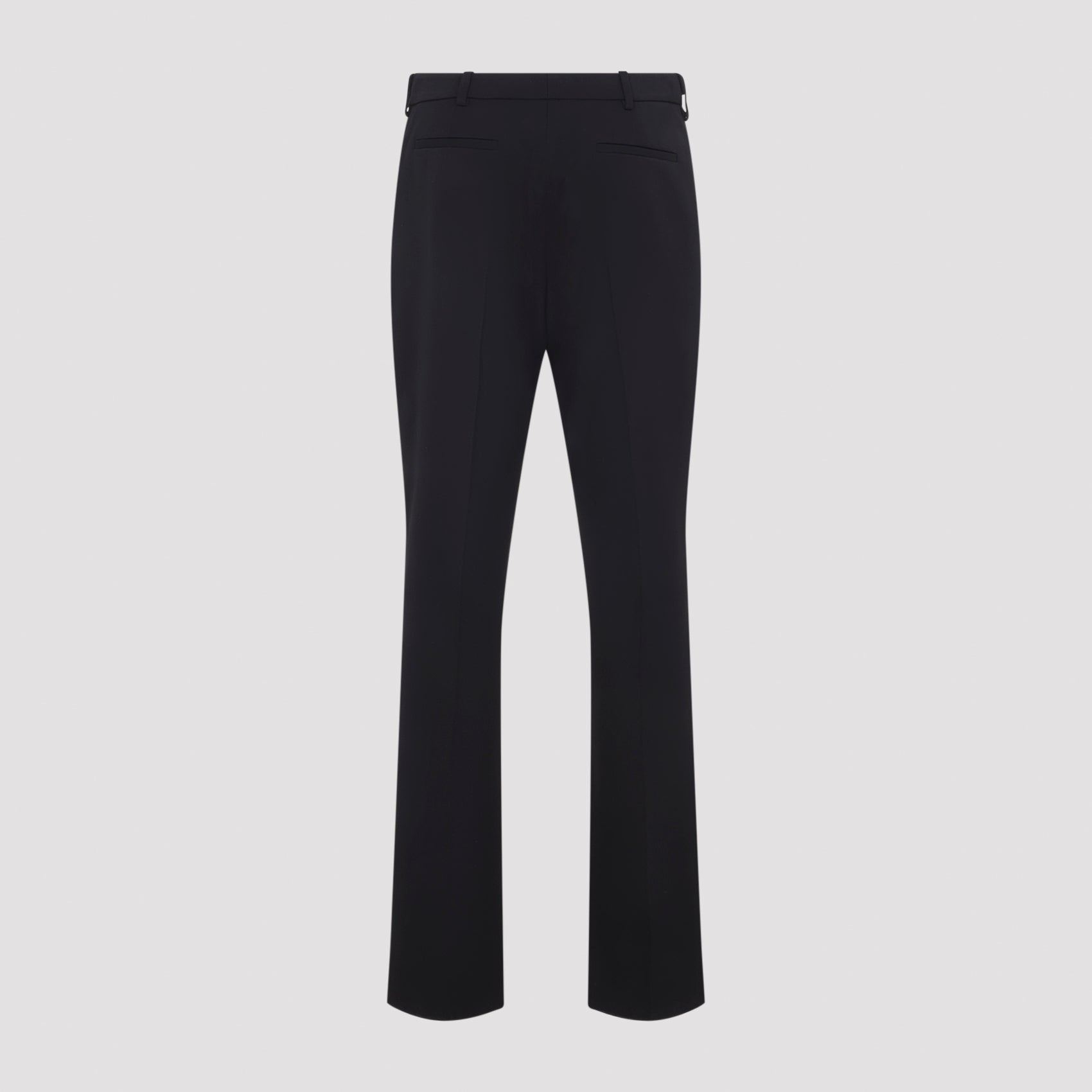 Black Tailored Wool Pants