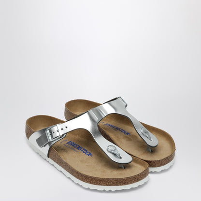 Gizeh Birko-Flor Flip-flops Silver