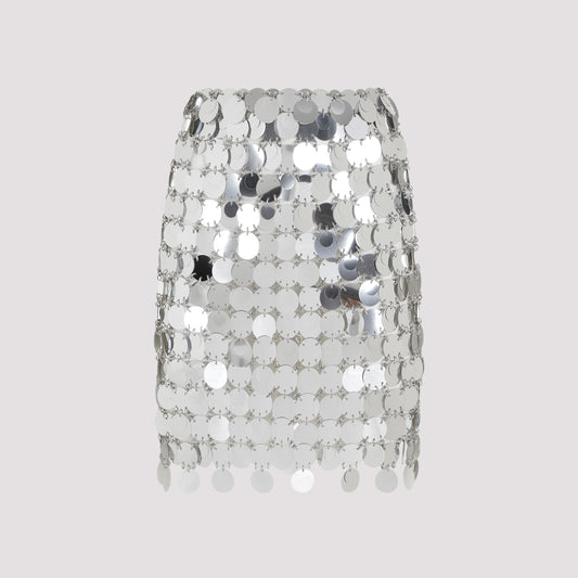 round sequin mini skirt-image-1