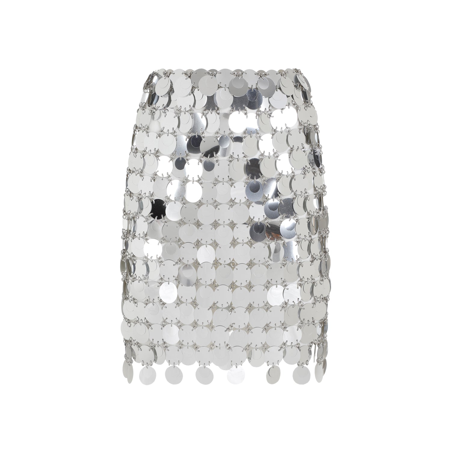 round sequin mini skirt-image-2