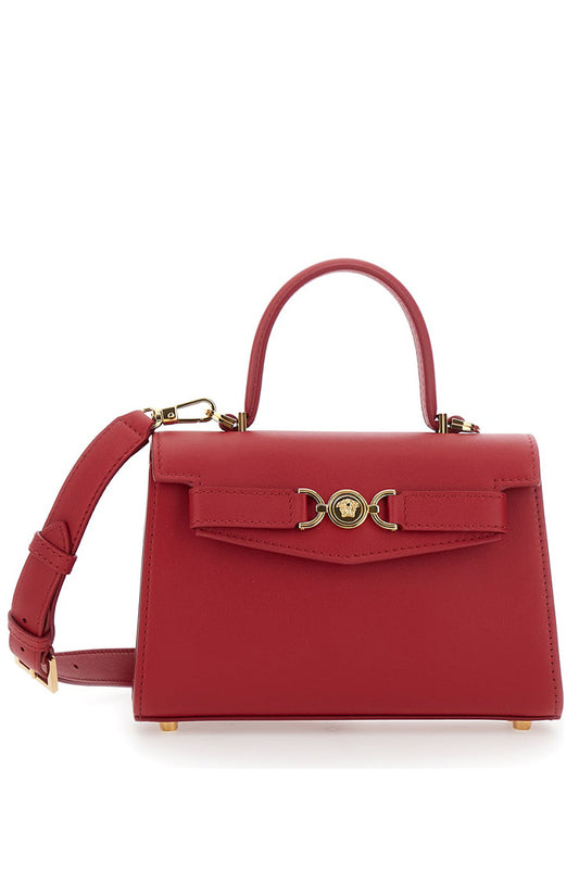 Medusa Plaque Fold-Over Top Tote Bag