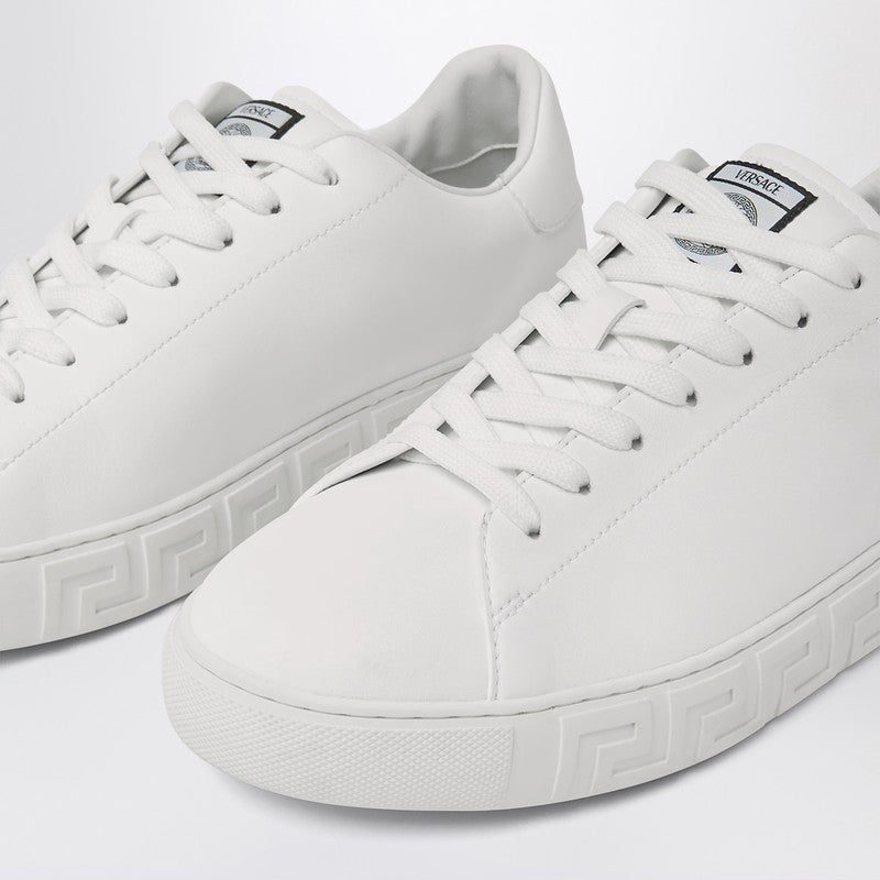 White Greca nylon sneakers