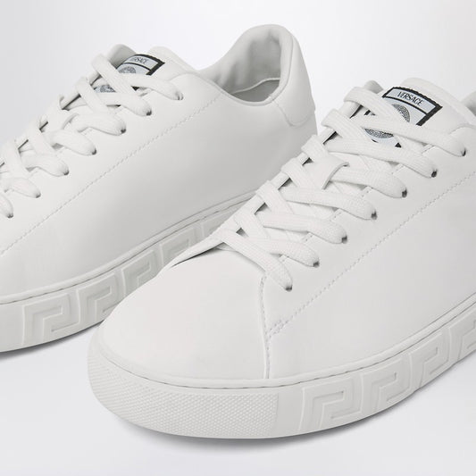 White Greca nylon sneakers