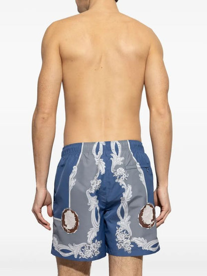 CAMEO PRINTED SWIM SHORTS