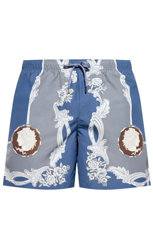 CAMEO PRINTED SWIM SHORTS