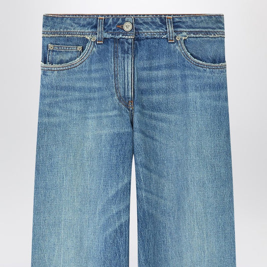 Medium blue boyfriend jeans