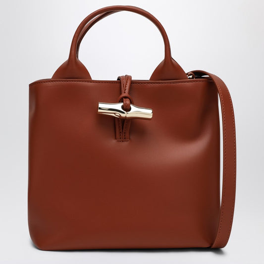S Le Roseau Hobo Bag In Bark Colour