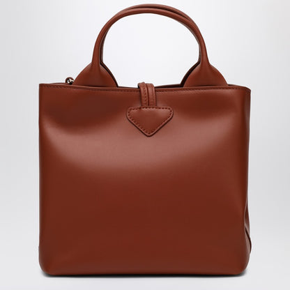 S Le Roseau Hobo Bag In Bark Colour