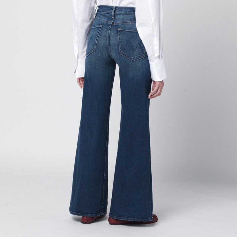 Blue flared Troublemaker jeans