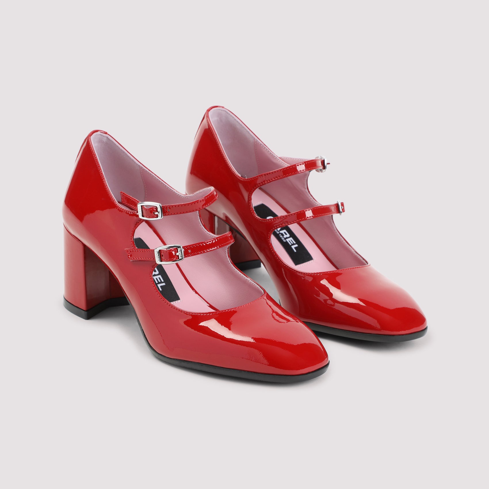 Red Alice Mary Jane Patent Leather Pumps