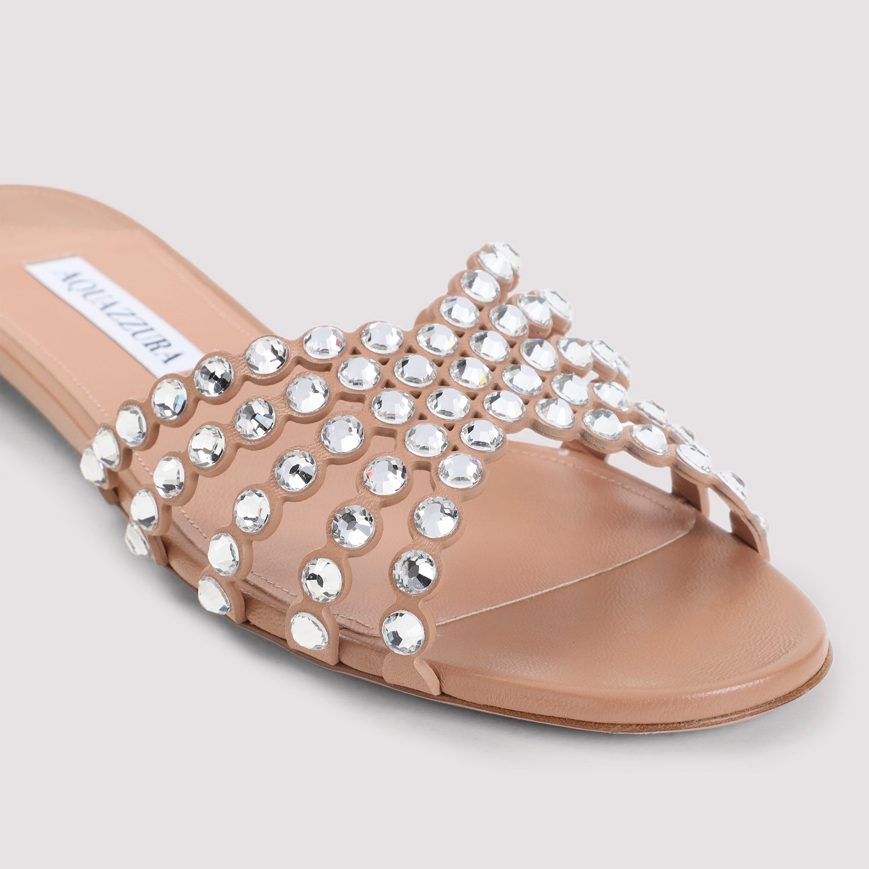 Pink Tequila Nappa Leather Sandals