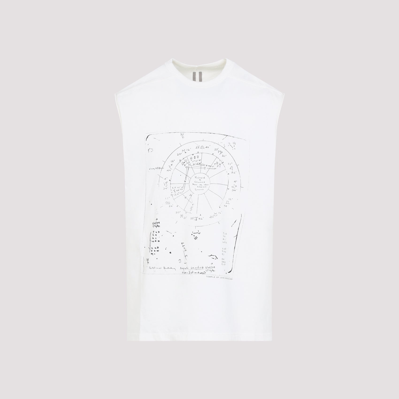 White Brad Cotton T-shirt