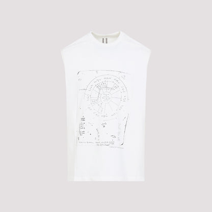 White Brad Cotton T-shirt
