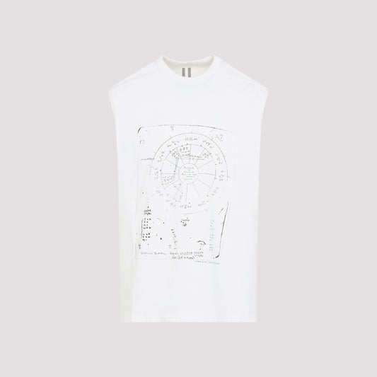 White Brad Cotton T-shirt