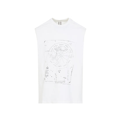 White Brad Cotton T-shirt