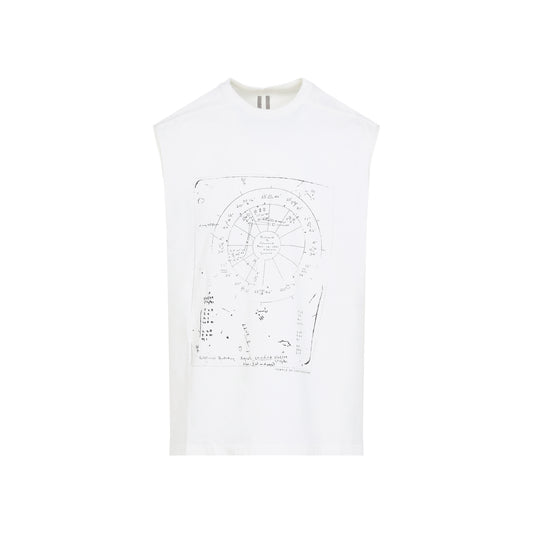 White Brad Cotton T-shirt