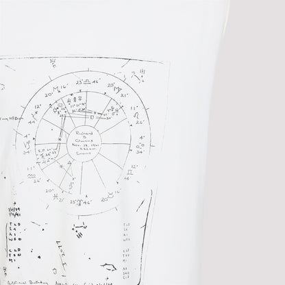 White Brad Cotton T-shirt