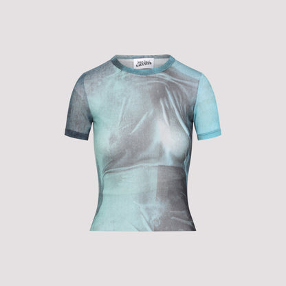 mesh baby printed "water" tee-image-1