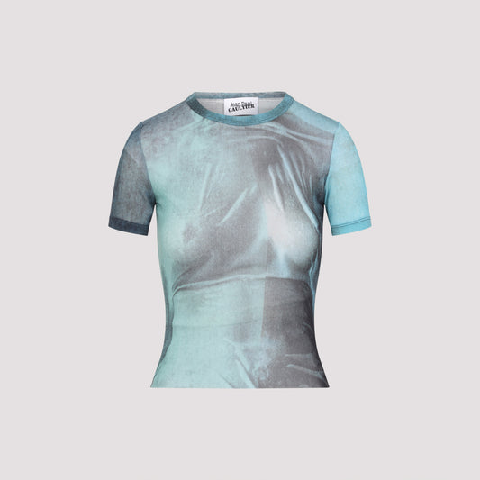 mesh baby printed "water" tee-image-1