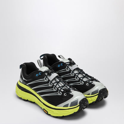 Black And Yellow Mafate Three2 Sneakers