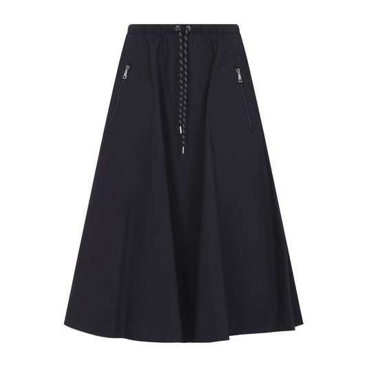 cotton midi skirt-image-2