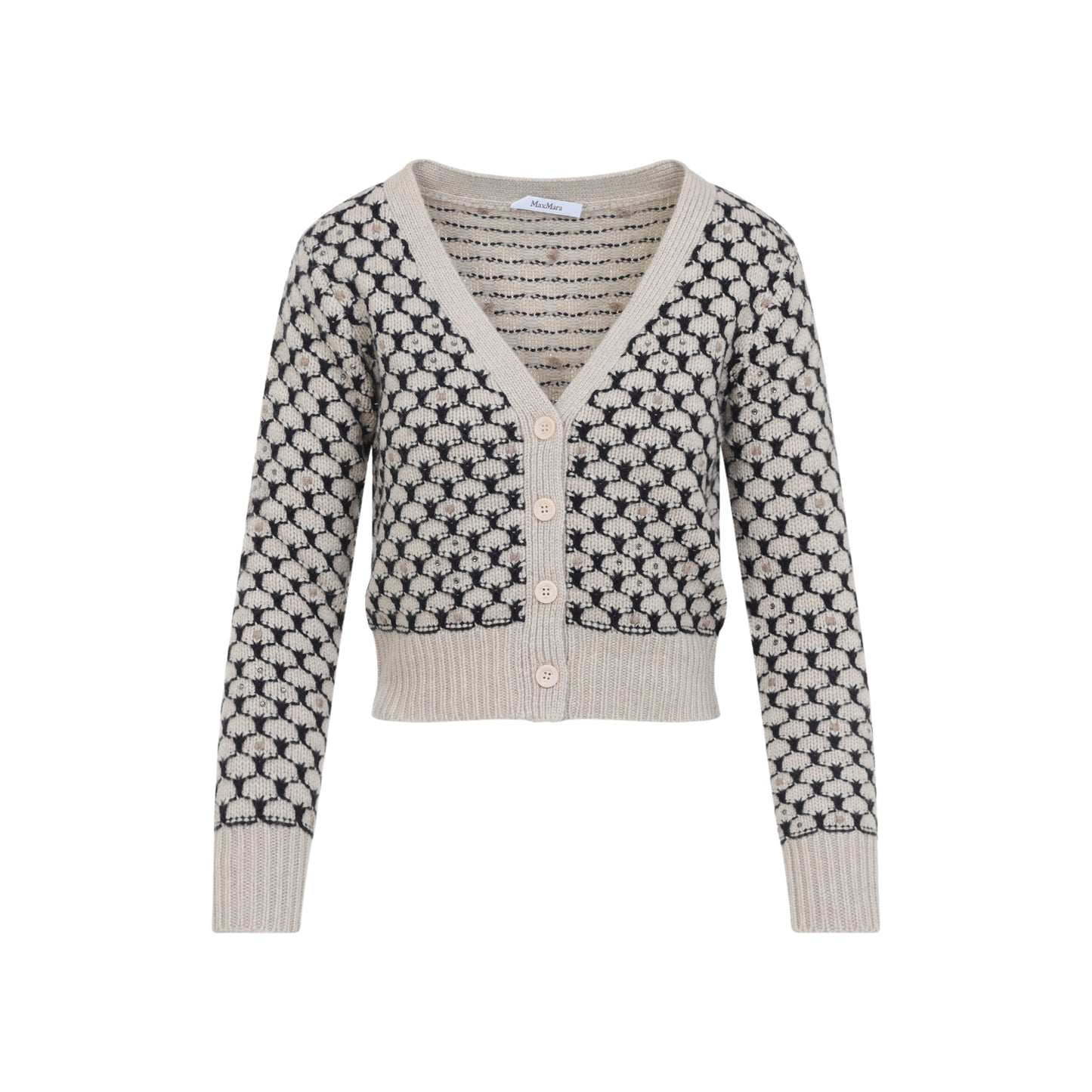 Mastro Cardigan Punto Rete