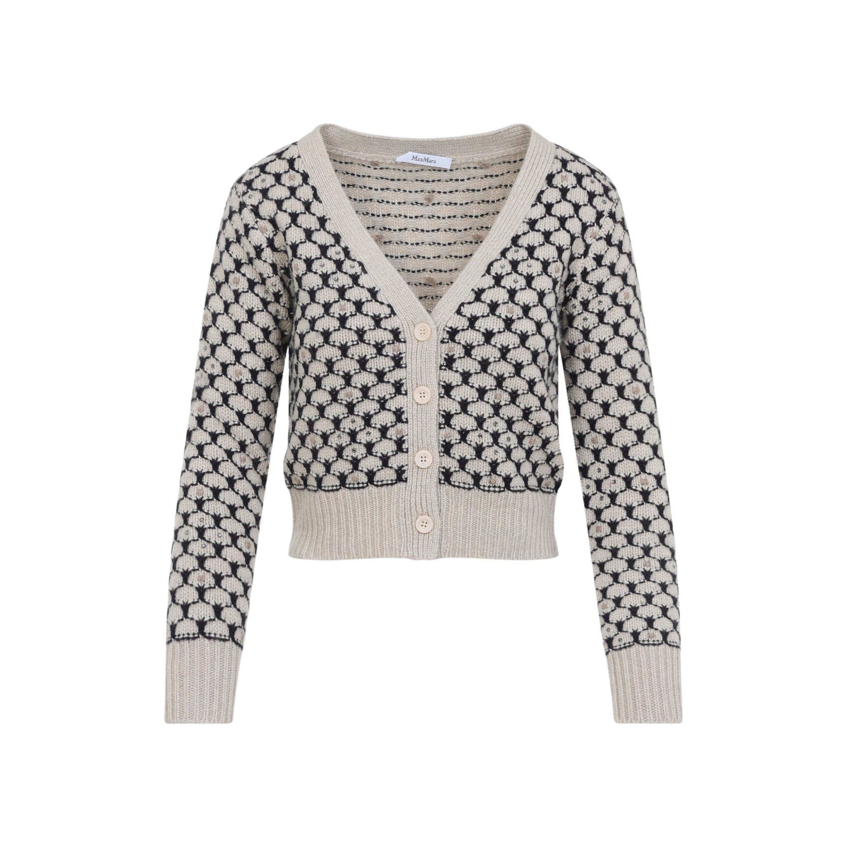 Mastro Cardigan Punto Rete