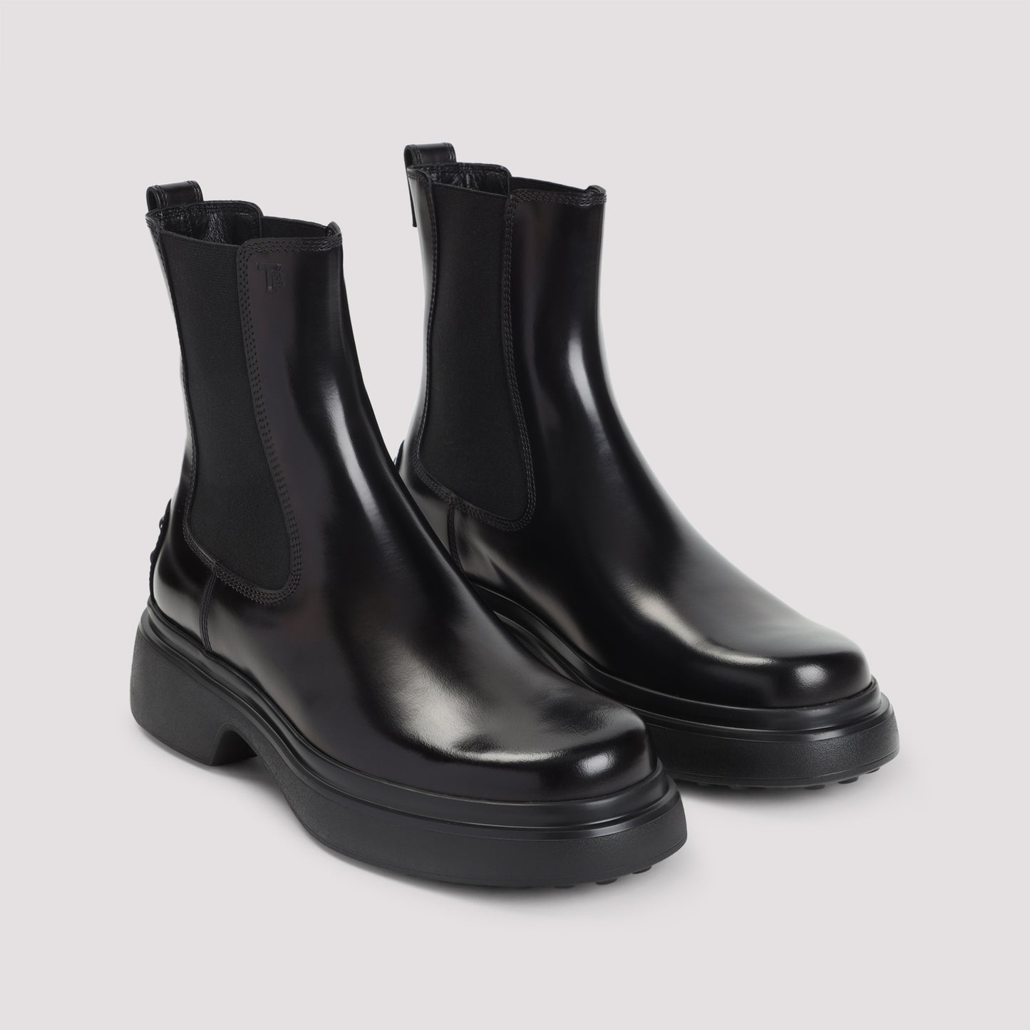 tod’s leather ankle boots-image-5